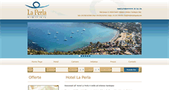 Desktop Screenshot of hotel-laperla.com